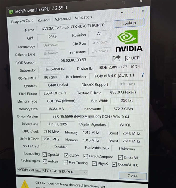 第四款！RTX  4070 Ti  SUPER也变“心”了：升级AD102