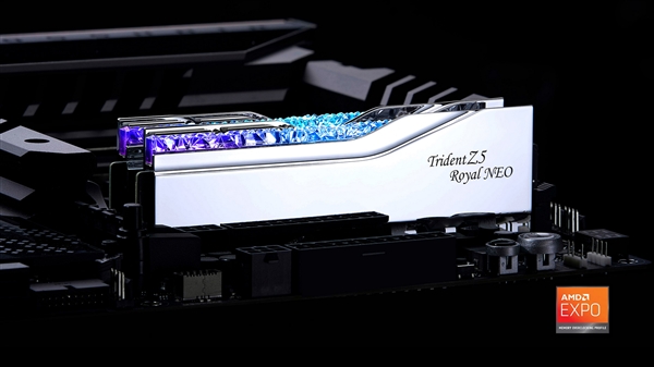 AMD独享!芝奇推出皇家戟EXPO DDR5-6000 CL28超低延迟内存