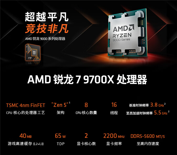 锐龙9000强势来袭，装机就选技嘉X670&B650主板