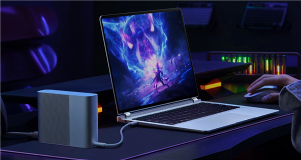 华为MateBook  GT  14玩《黑神话：悟空》稳了！外置AMD显卡测试平均61帧